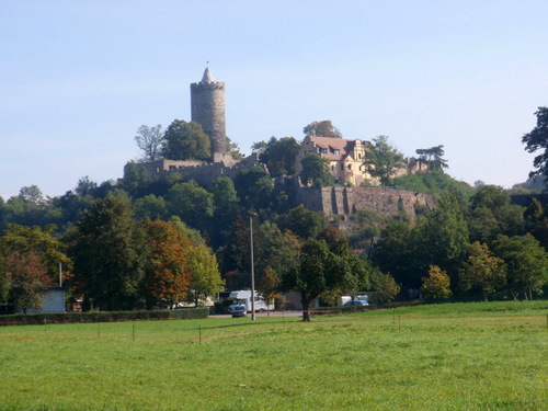 Village of Sch&ouml;neburg and Schloss Sch&ouml;neburg.